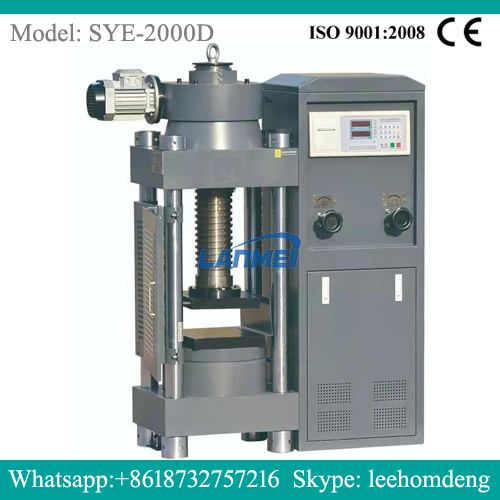 เครื่องทดสอบความดันคอนกรีต 2000kN