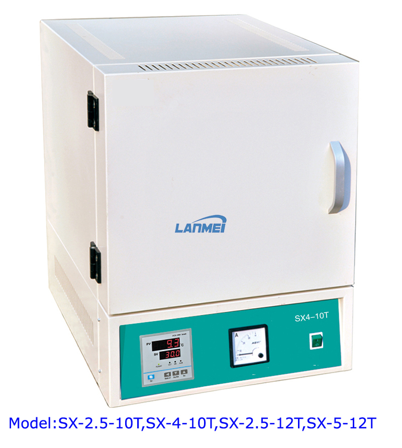 ห้องปฏิบัติการ 1200 C ประเภทกล่อง Muffle Furnace แบบบูรณาการ