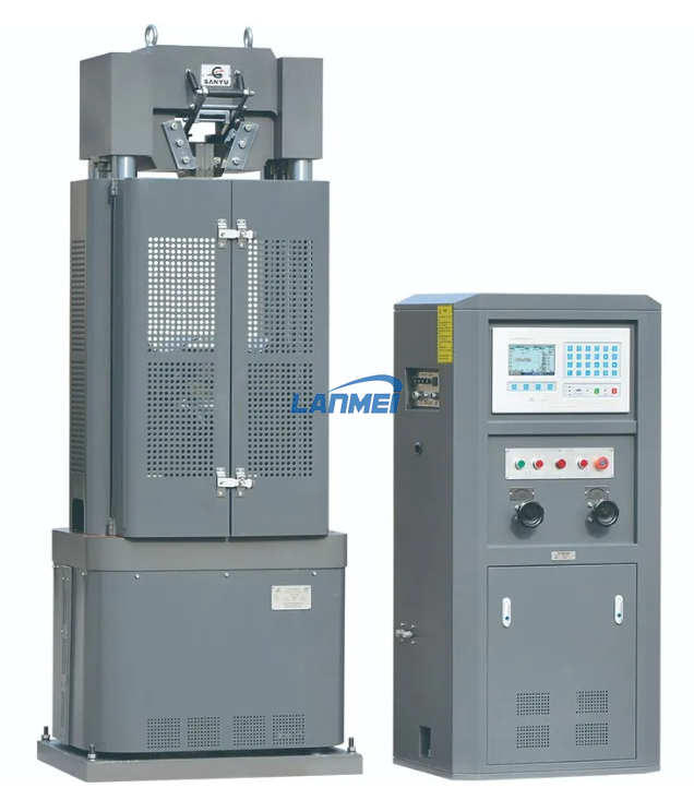We Series 1000kN เครื่องทดสอบเหล็กสำหรับการทดสอบแรงดึงและการทดสอบ Bend