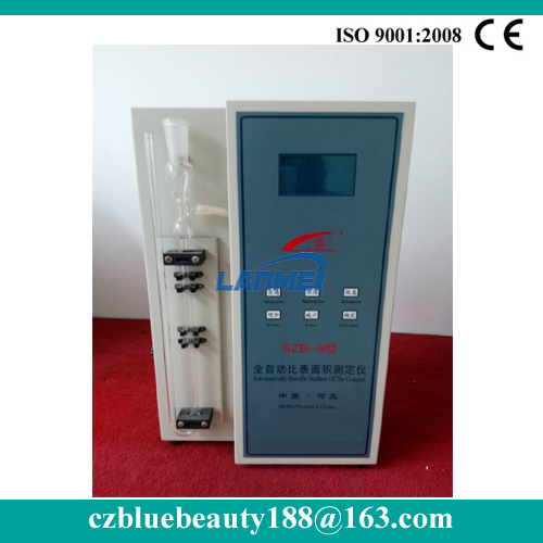 เครื่องทดสอบอุปกรณ์พื้นผิวที่เฉพาะเจาะจงสำหรับการซึมผ่านของอากาศสำหรับซีเมนต์