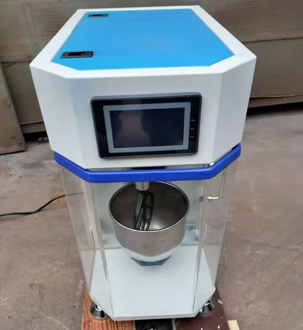 LCD Screen Screen Laboratory Cement Paste Mixer